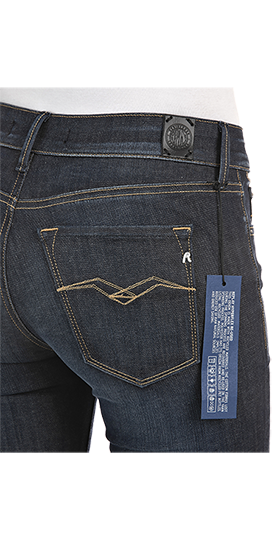  NEW LUZ 11.5oz ハイパーフレックス RE-USED ダークブルーストレッチデニム 詳細画像